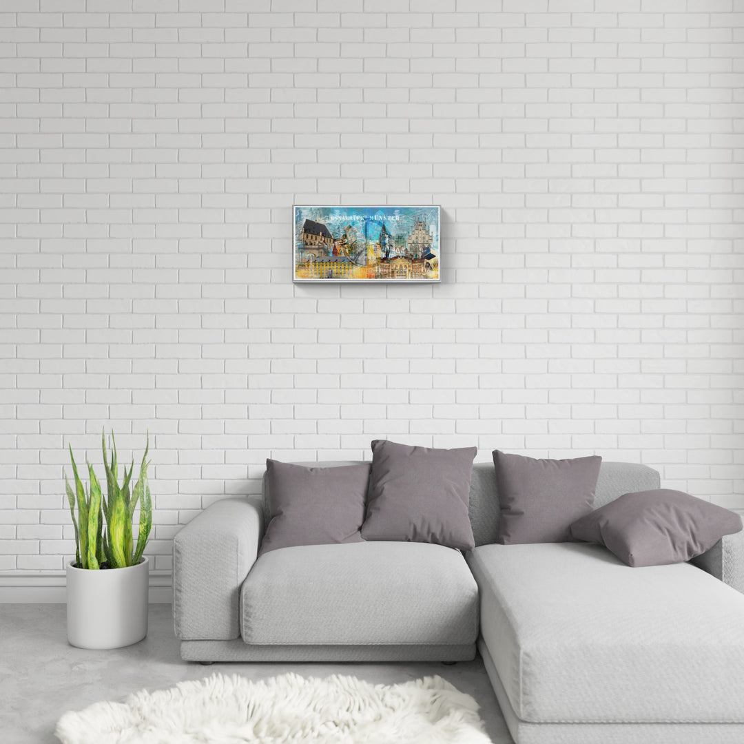 Osnabrück und Münster-Friedensbild Collage 2023