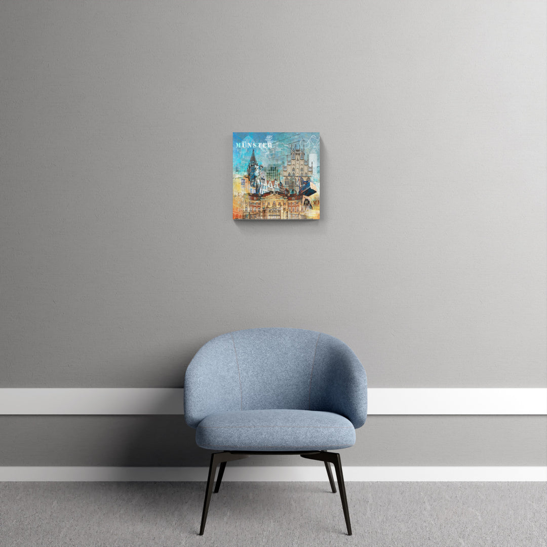 Münster-Friedensbild Collage 2023