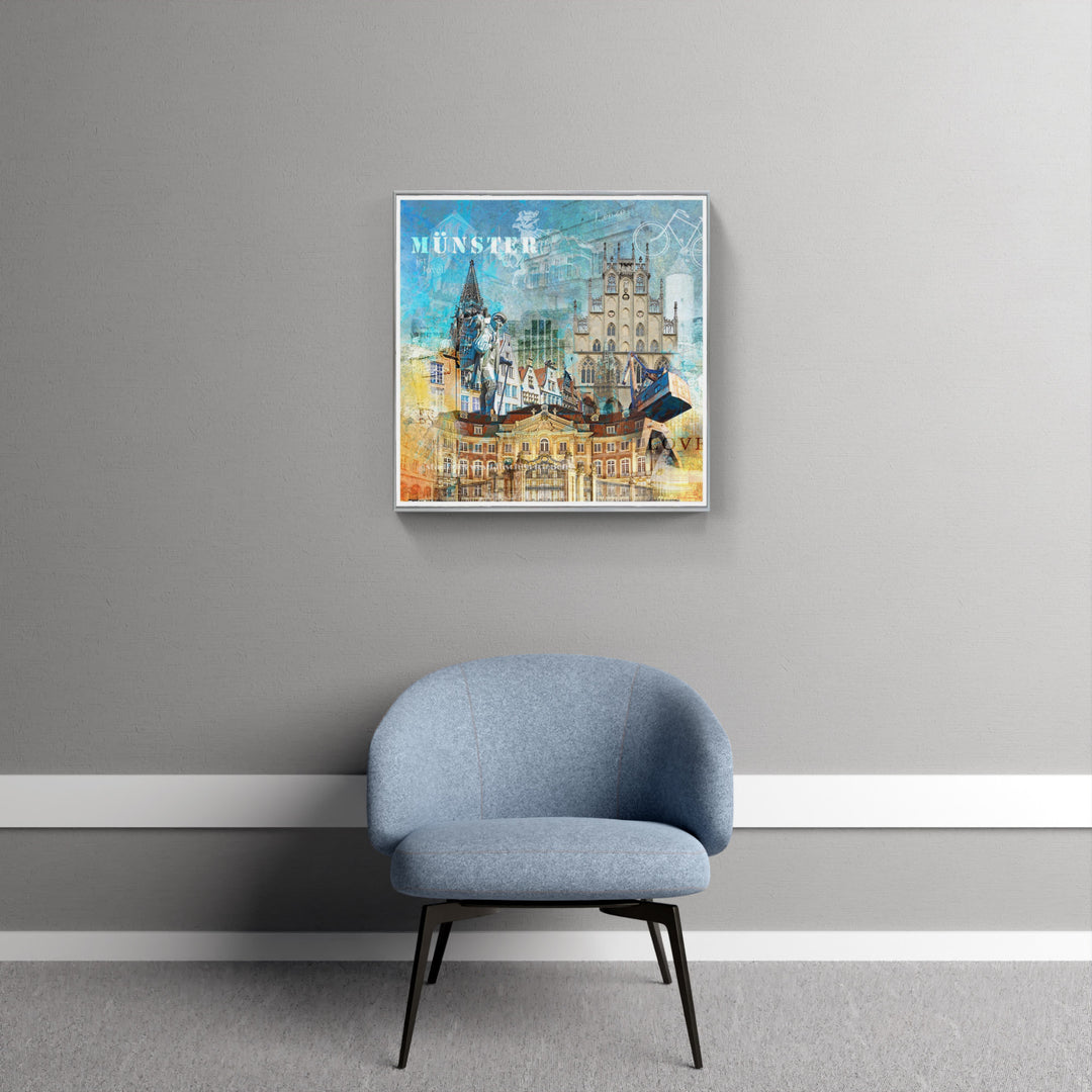 Münster-Friedensbild Collage 2023