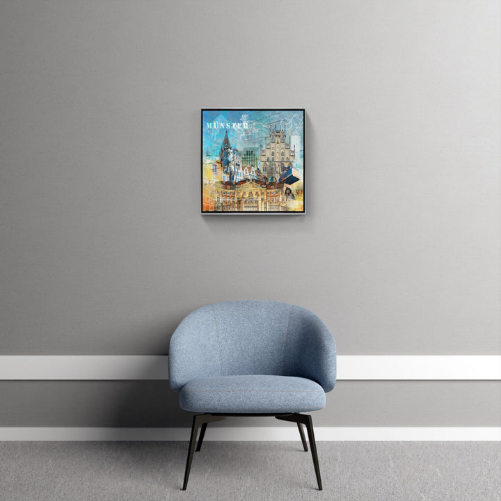 Münster-Friedensbild Collage 2023