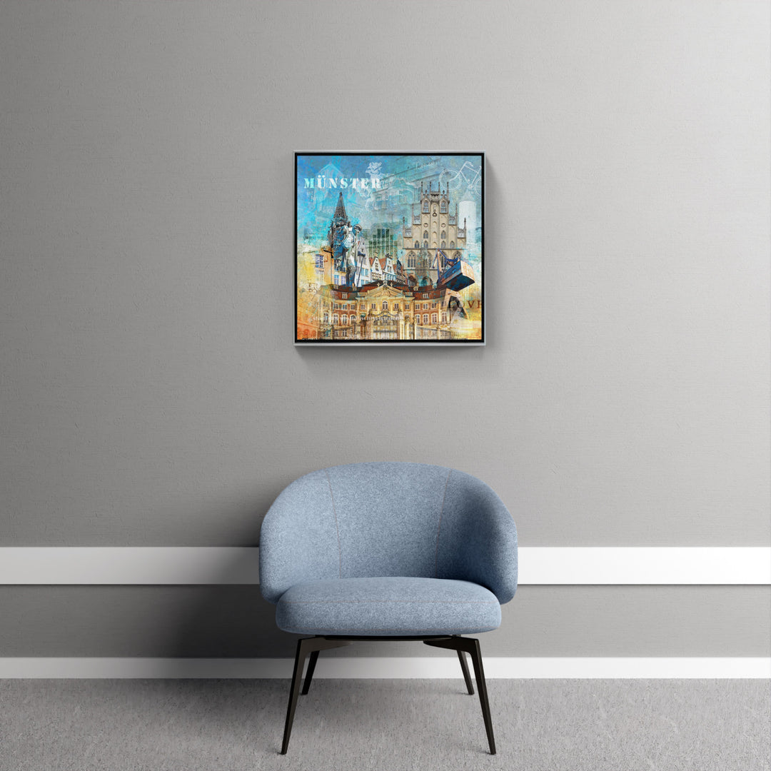 Münster-Friedensbild Collage 2023