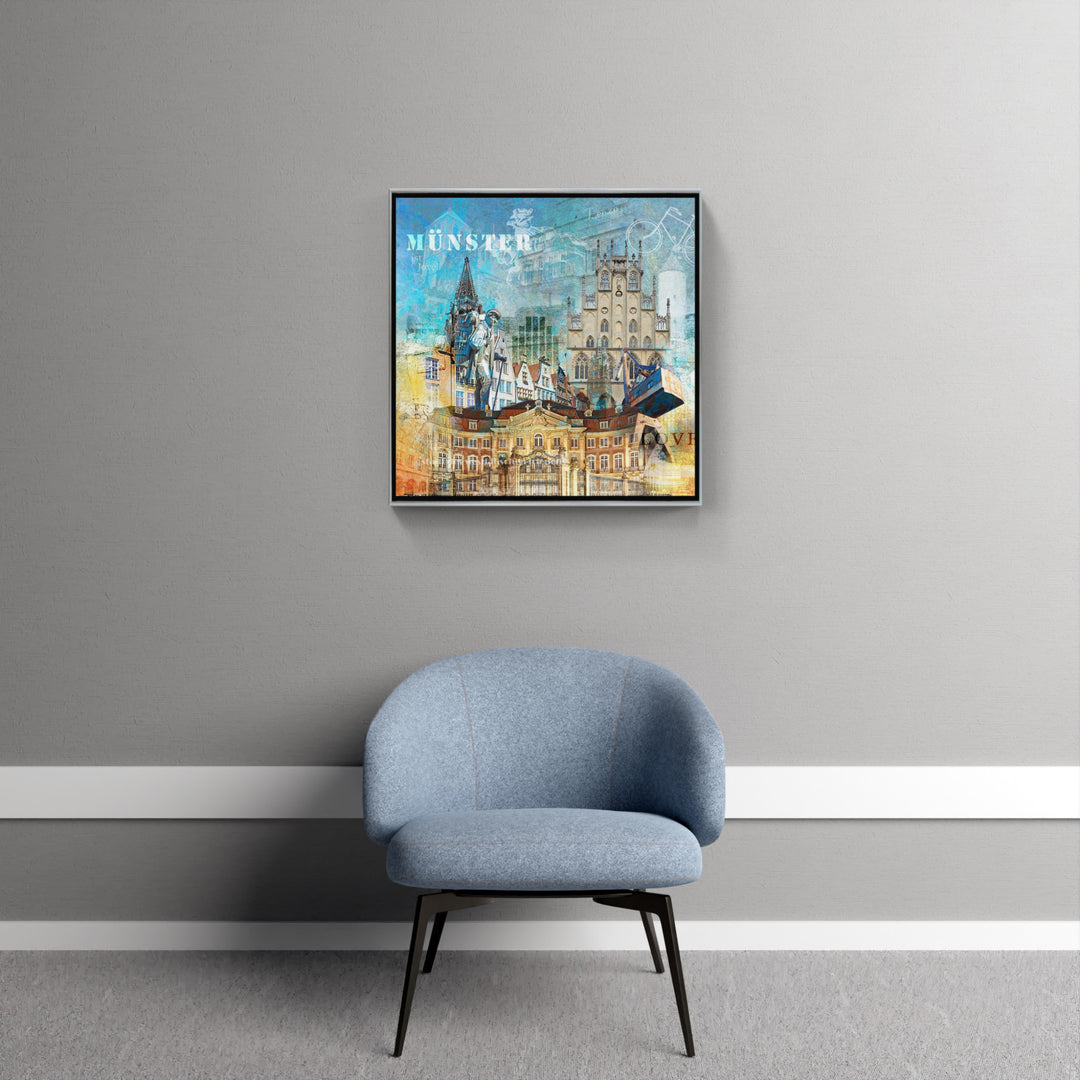 Münster-Friedensbild Collage 2023