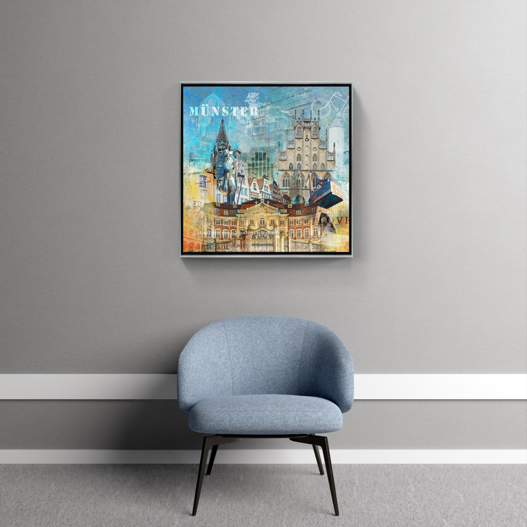 Münster-Friedensbild Collage 2023