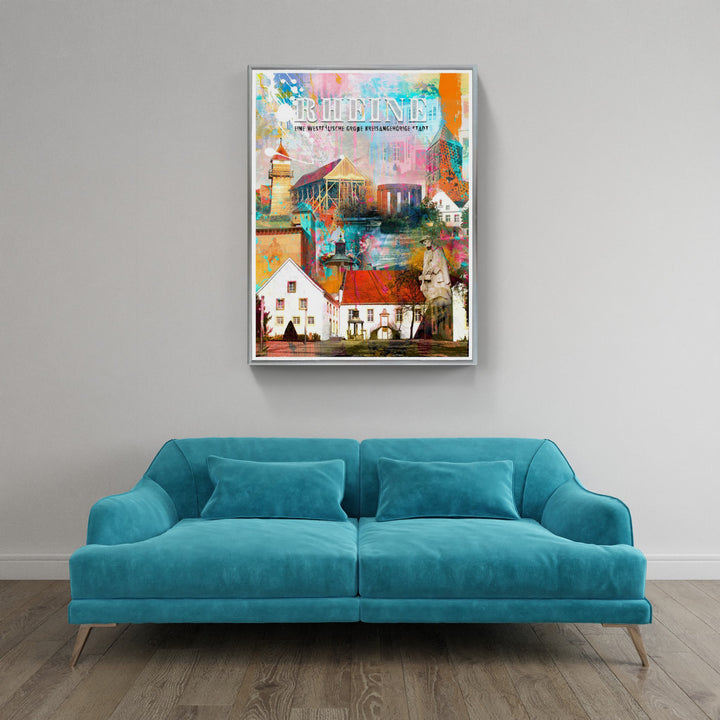 Graffiti Rheine Collage-Hochformat