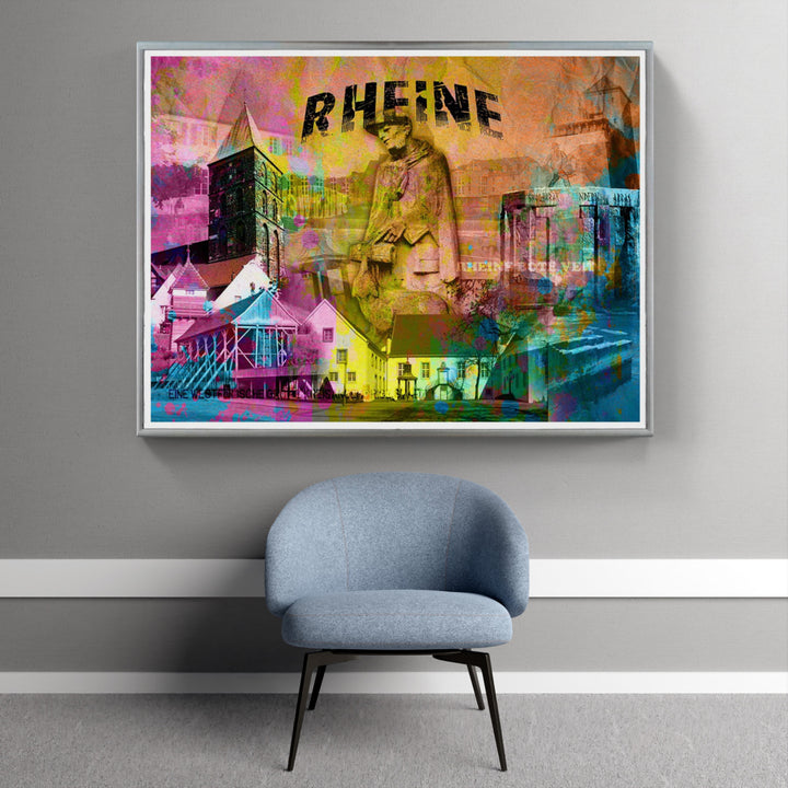 Bote Veit Rheine Collage-Querformat