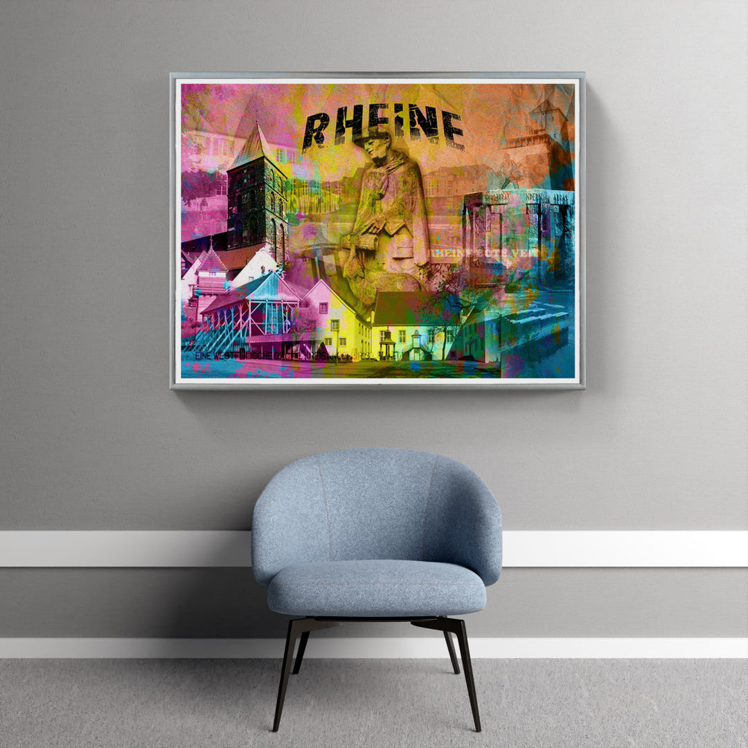 Bote Veit Rheine Collage-Querformat