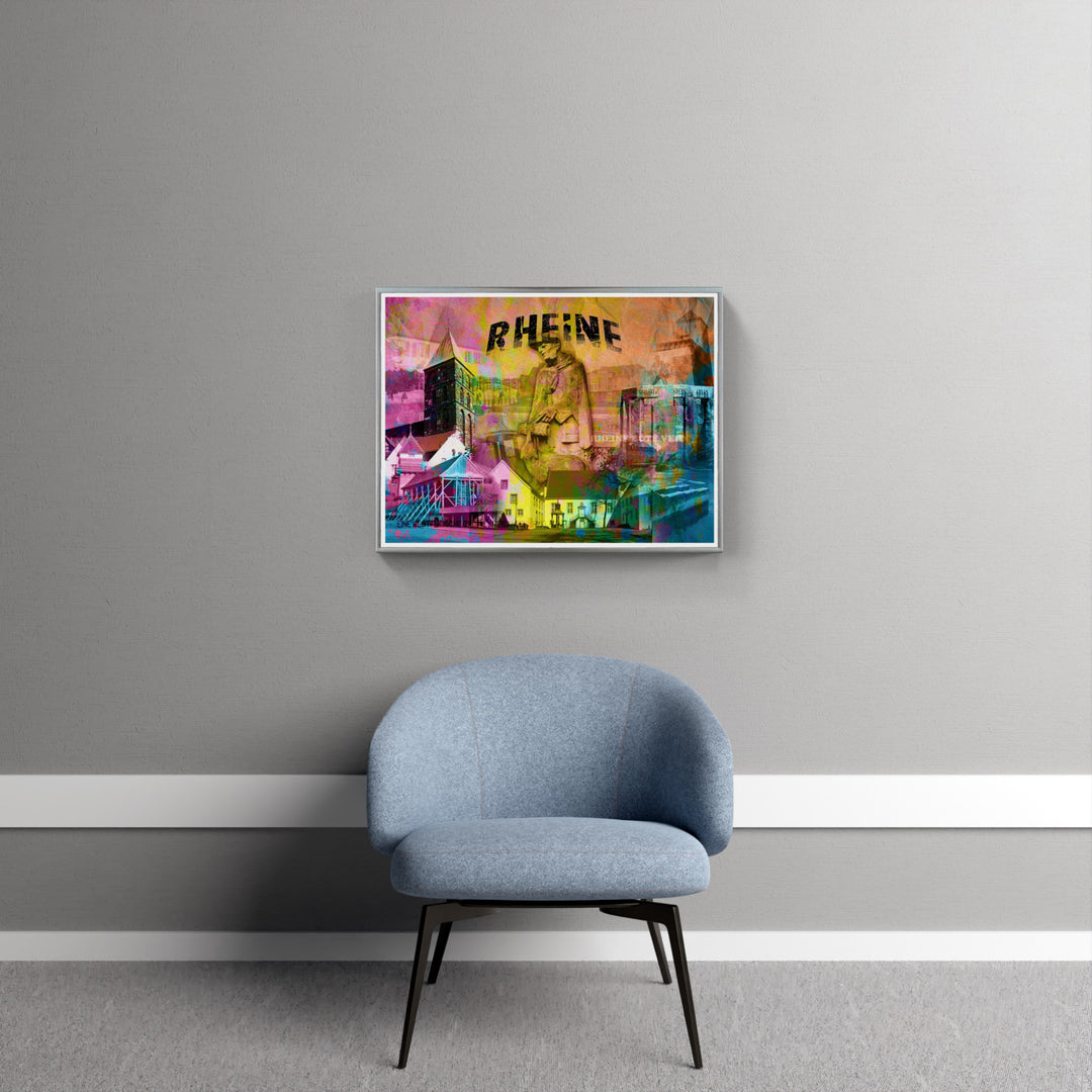 Bote Veit Rheine Collage-Querformat