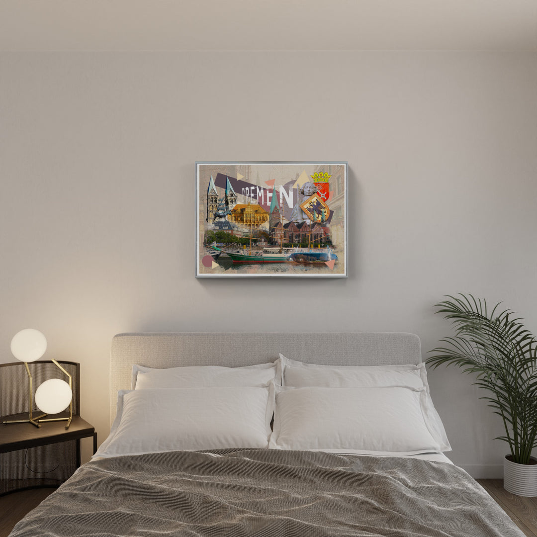 Aquarell Bremen Collage