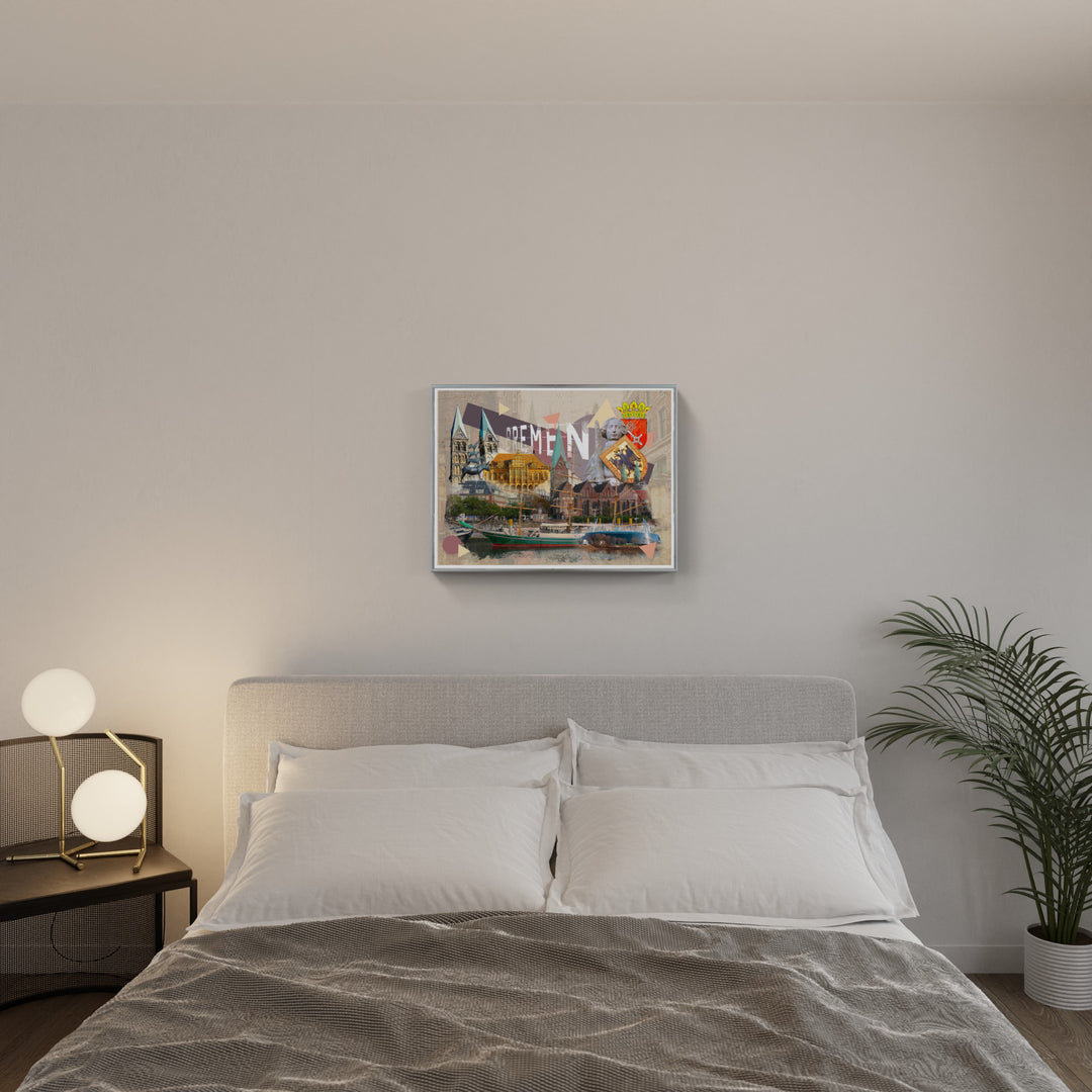 Aquarell Bremen Collage