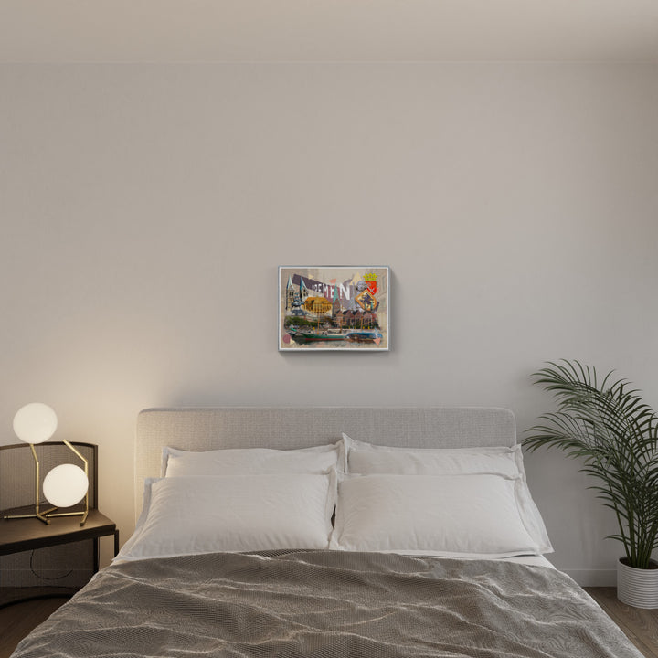 Aquarell Bremen Collage