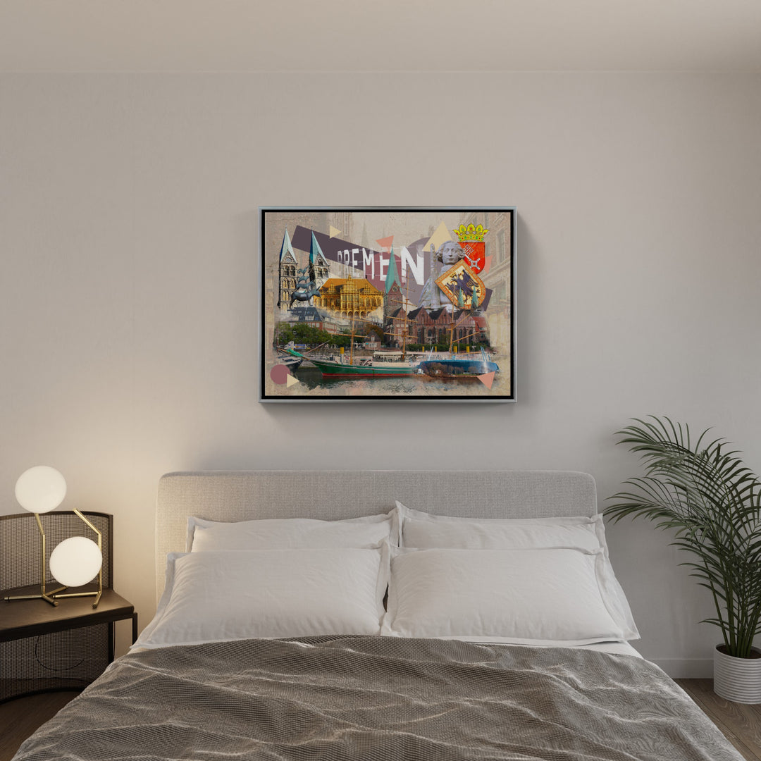 Aquarell Bremen Collage