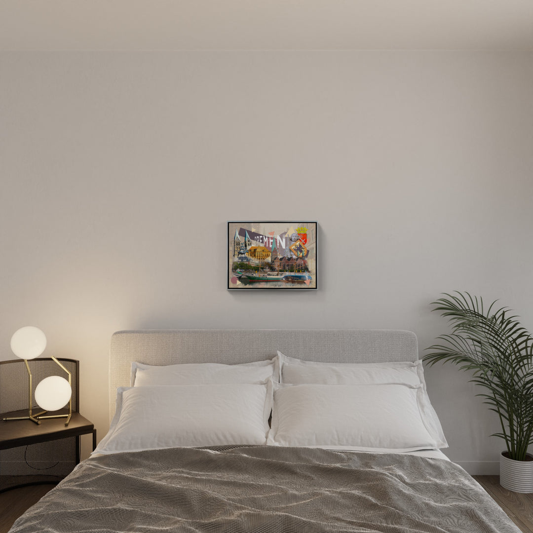 Aquarell Bremen Collage