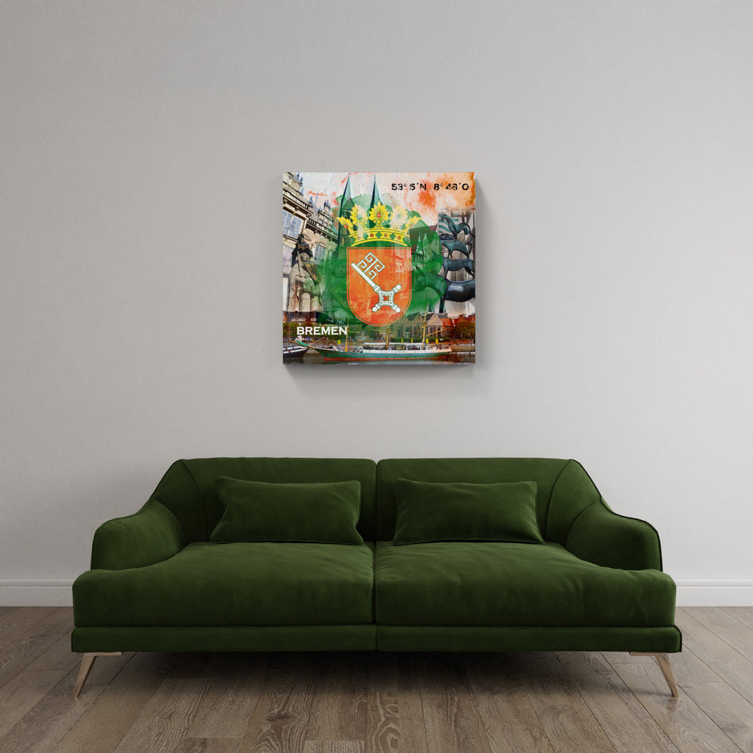 Koordinate Bremen Collage