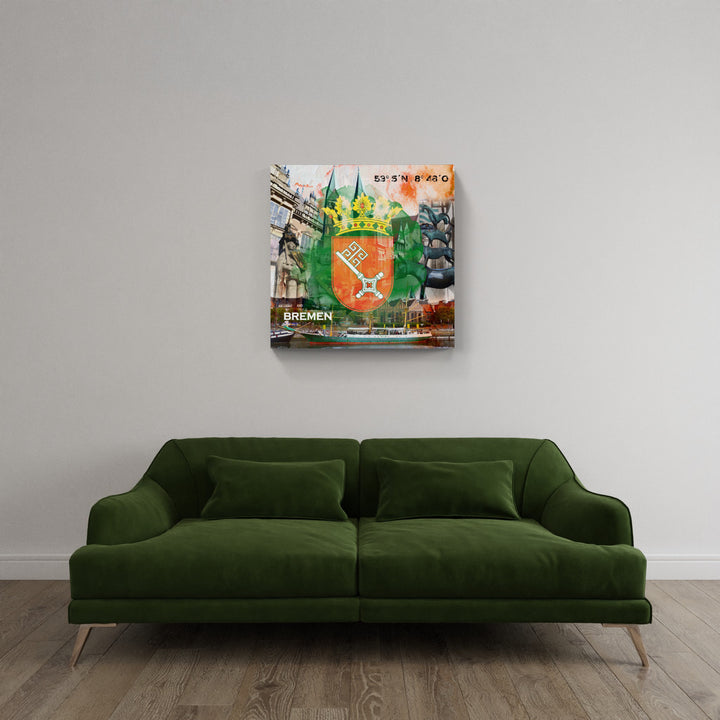 Koordinate Bremen Collage