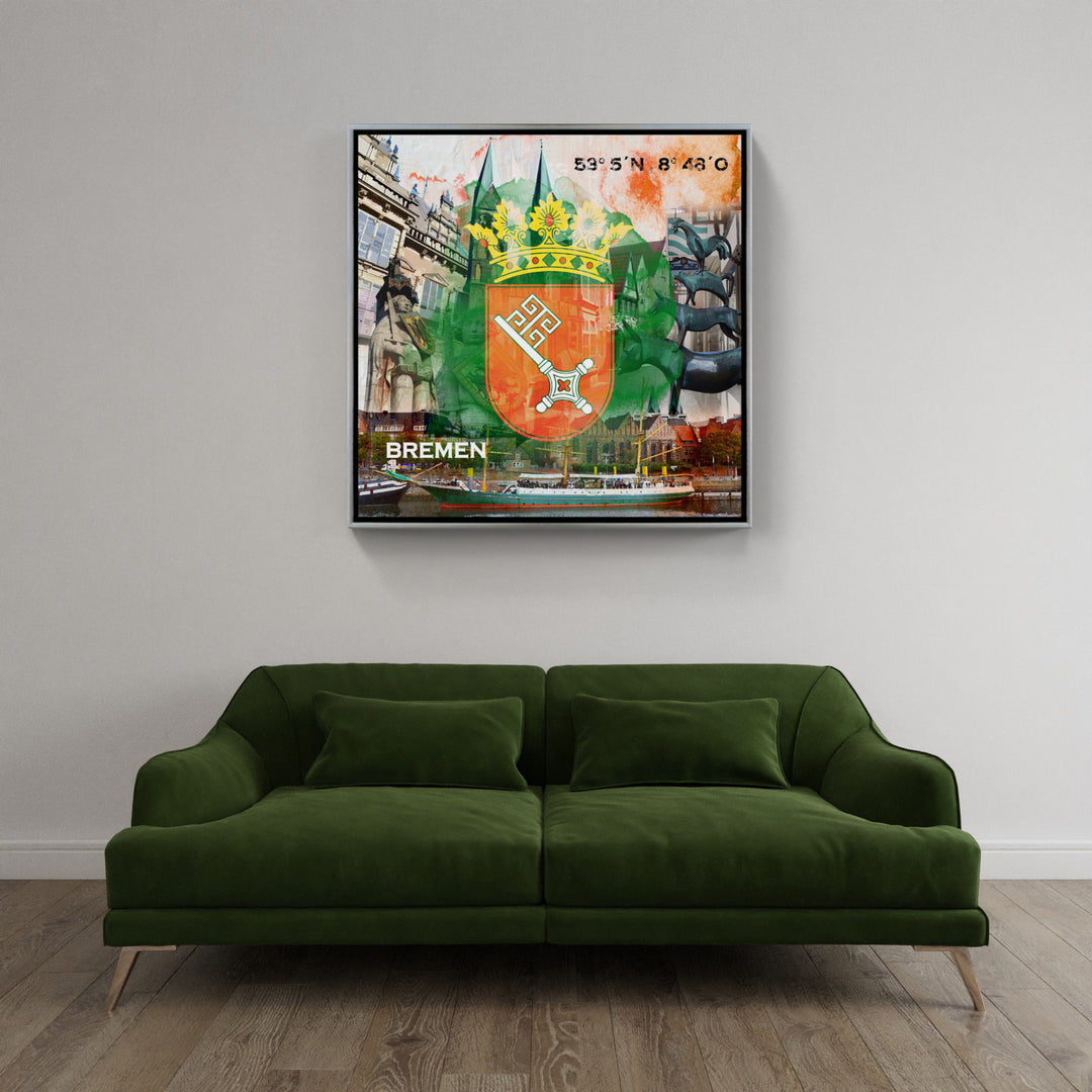 Koordinate Bremen Collage