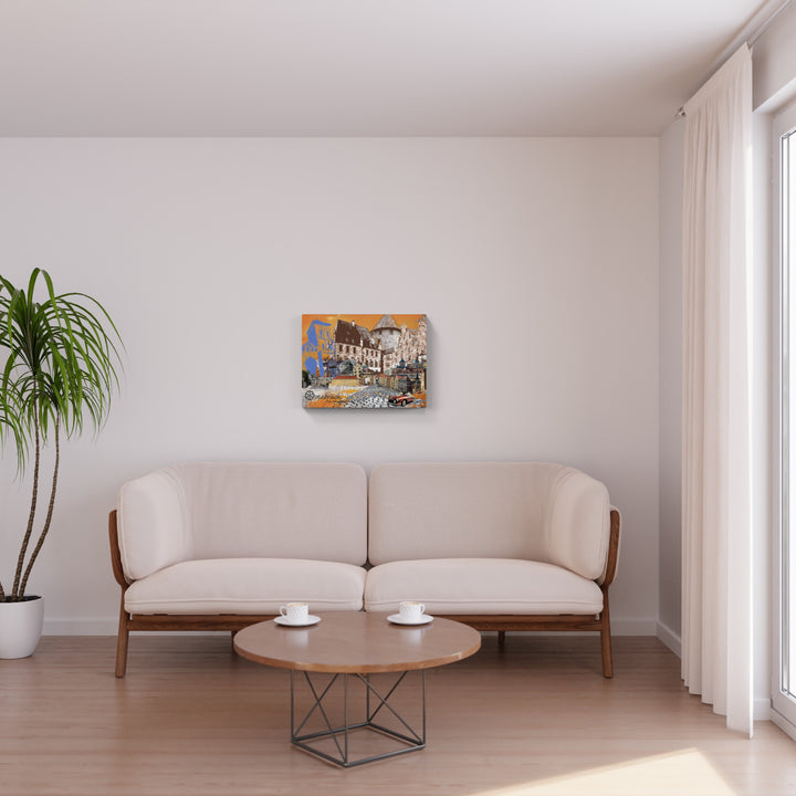 Osnabrück - Die Friedensstadt Karmann Ghia (OSB-31) I Giclee auf Holzkeilrahmen