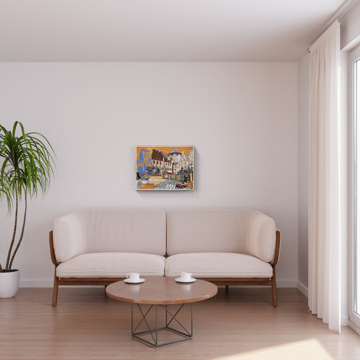 Osnabrück - Die Friedensstadt Karmann Ghia (OSB-31) I Giclee auf Holzkeilrahmen
