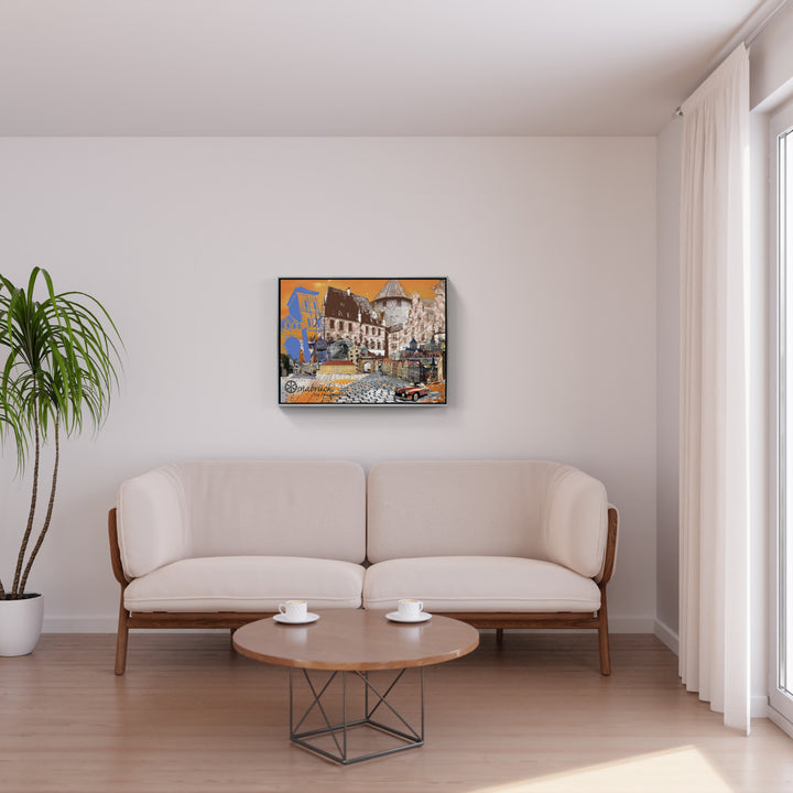 Osnabrück - Die Friedensstadt Karmann Ghia (OSB-31) I Giclee auf Holzkeilrahmen