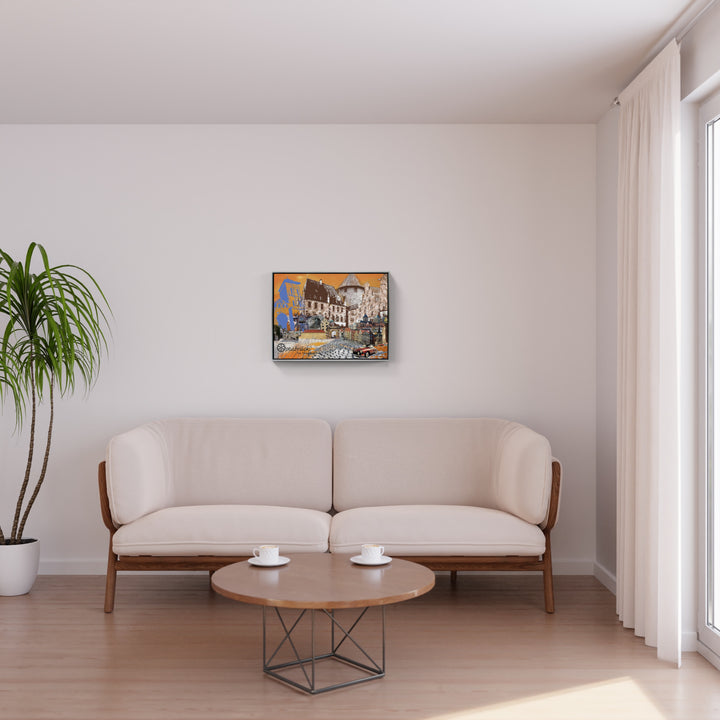 Osnabrück - Die Friedensstadt Karmann Ghia (OSB-31) I Giclee auf Holzkeilrahmen