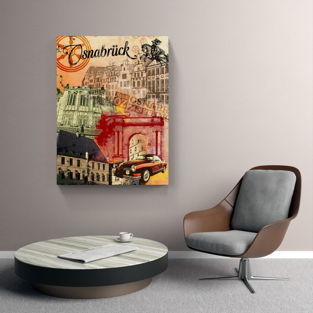 Vintage Karmann Ghia Osnabrück Collage