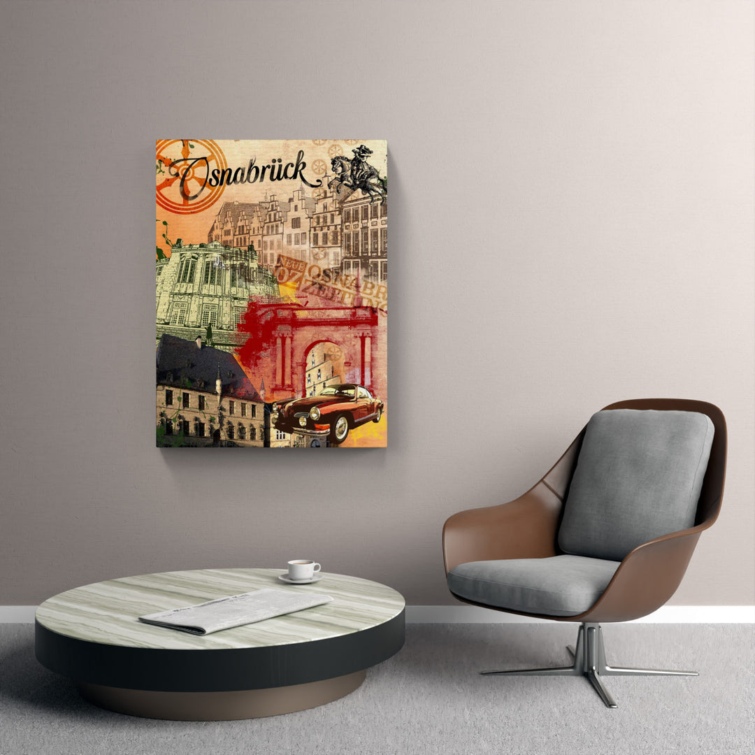 Vintage Karmann Ghia Osnabrück Collage