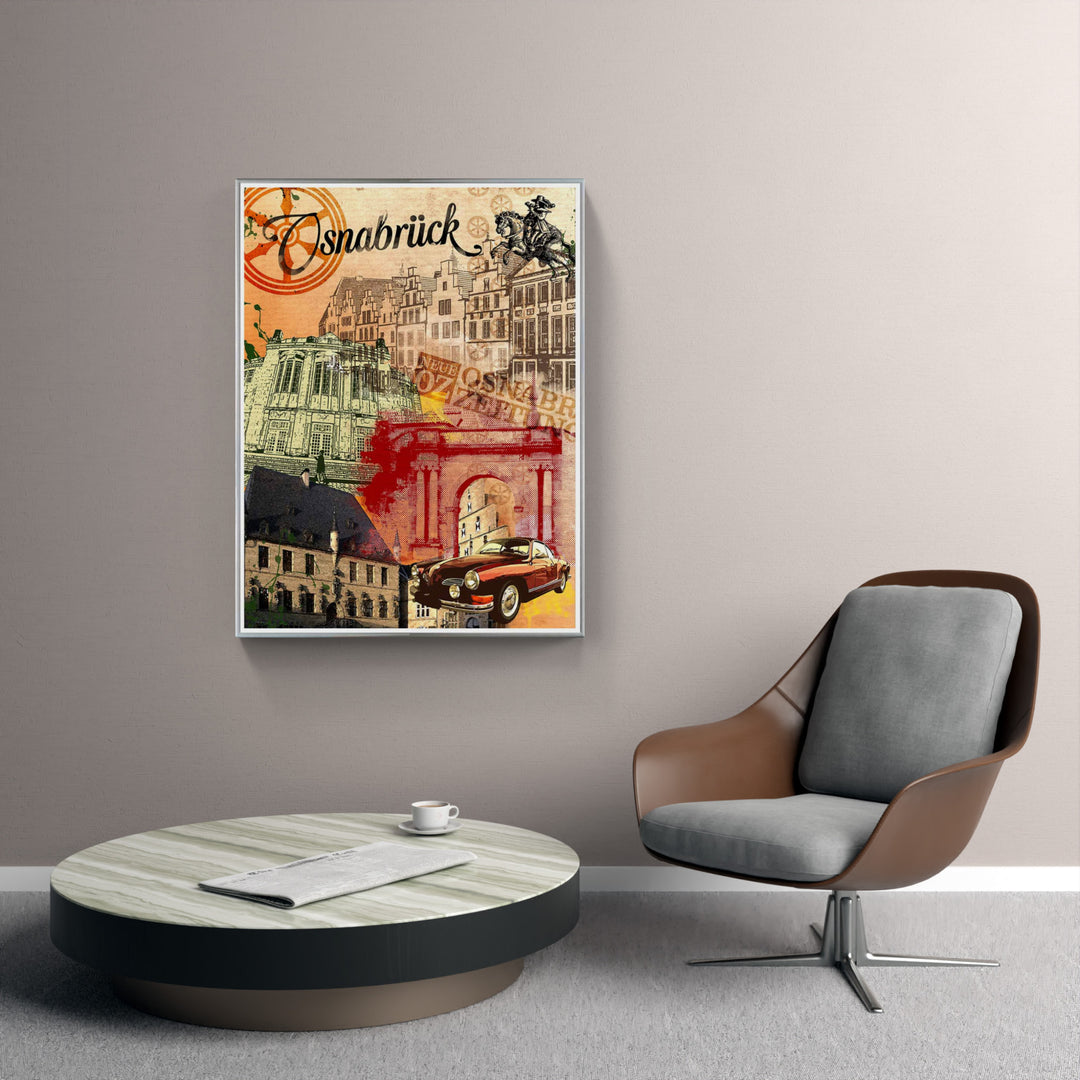 Vintage Karmann Ghia Osnabrück Collage