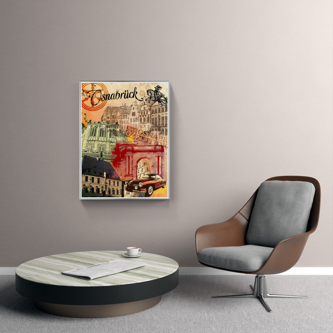 Vintage Karmann Ghia Osnabrück Collage