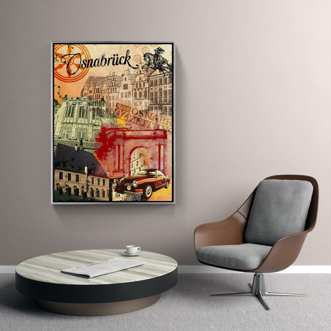 Vintage Karmann Ghia Osnabrück Collage