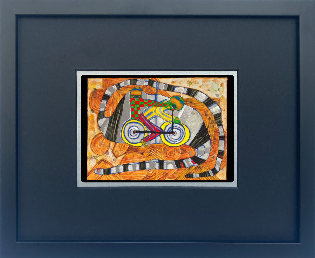 "Dadakulaci" | Friedensreich Hundertwasser Miniprint