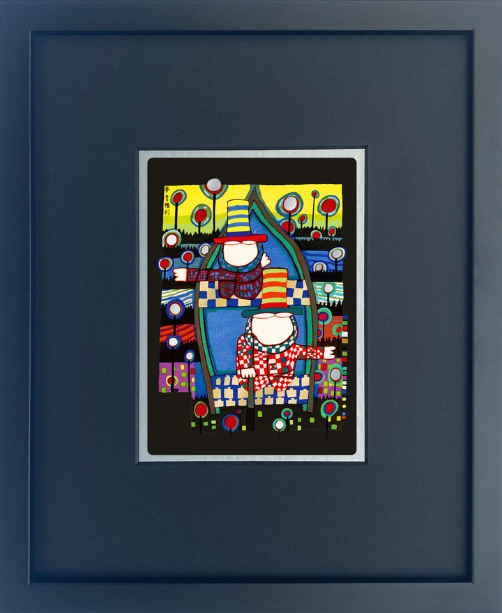 "Das Recht auf Träume" | Friedensreich Hundertwasser Miniprint