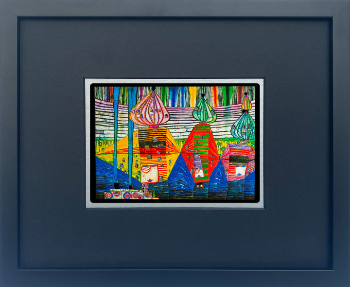 "Emersion de la troisieme peau" | Friedensreich Hundertwasser Miniprint