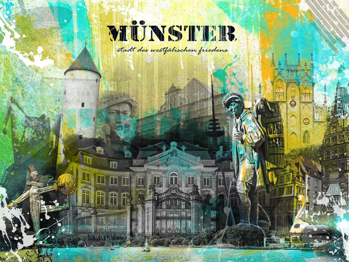 Erbdrostenhof Münster Collage