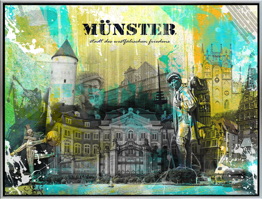 Erbdrostenhof Münster Collage