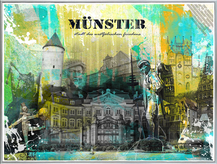 Erbdrostenhof Münster Collage