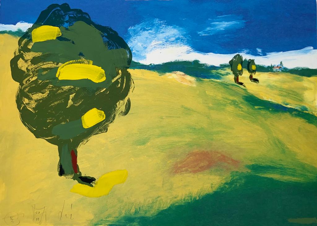 "Sonnige Landschaft" | Laszlo Kova