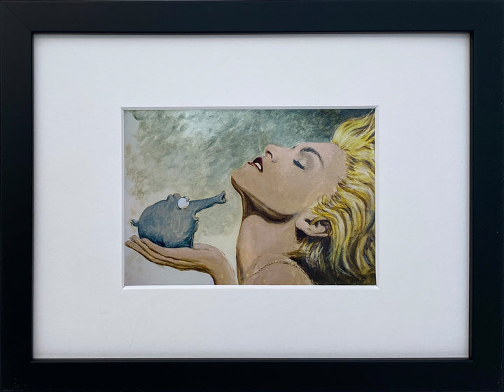 "Friesenföhn (Ostfriesischer Föhn) Madonna" | Otto Waalkes Miniprint