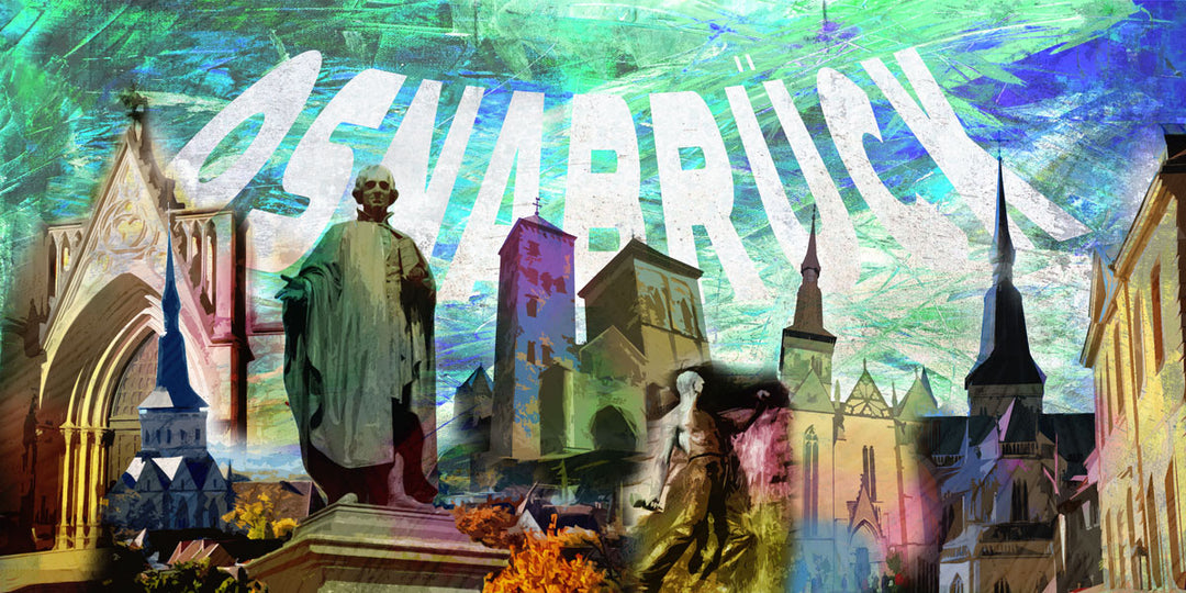 Ölfarbe Osnabrück Collage