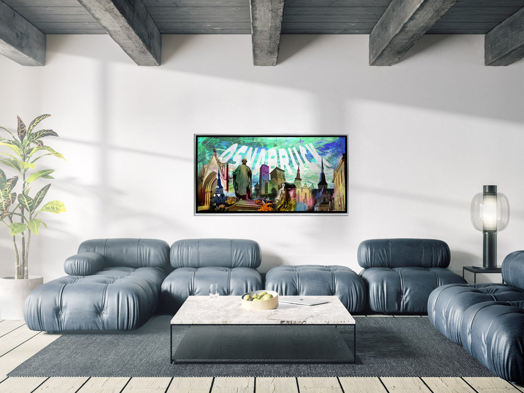 Ölfarbe Osnabrück Collage