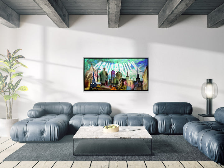 Ölfarbe Osnabrück Collage