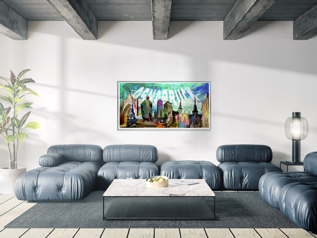 Ölfarbe Osnabrück Collage