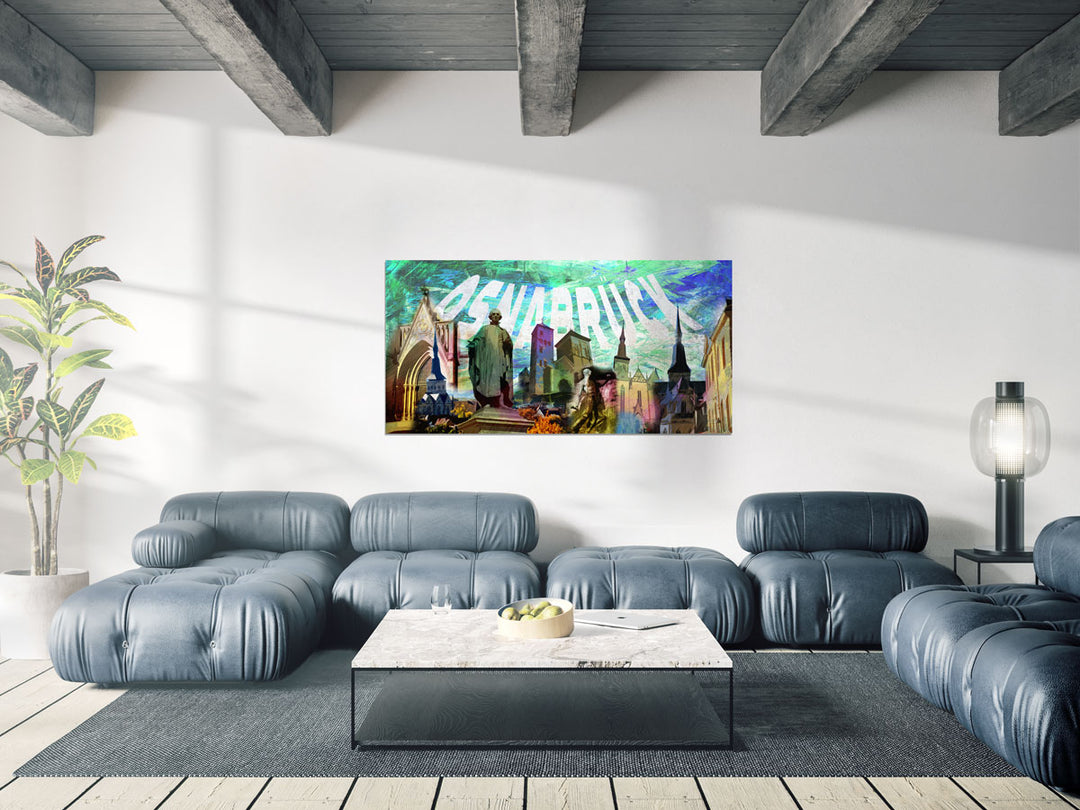 Ölfarbe Osnabrück Collage