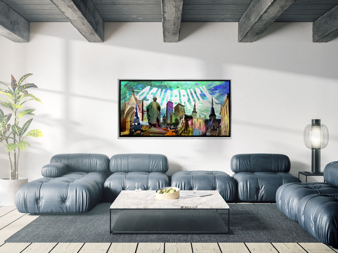 Ölfarbe Osnabrück Collage