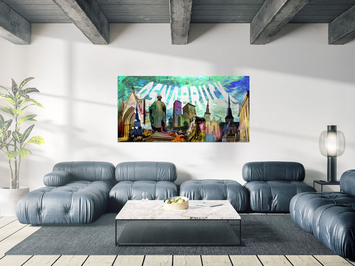 Ölfarbe Osnabrück Collage