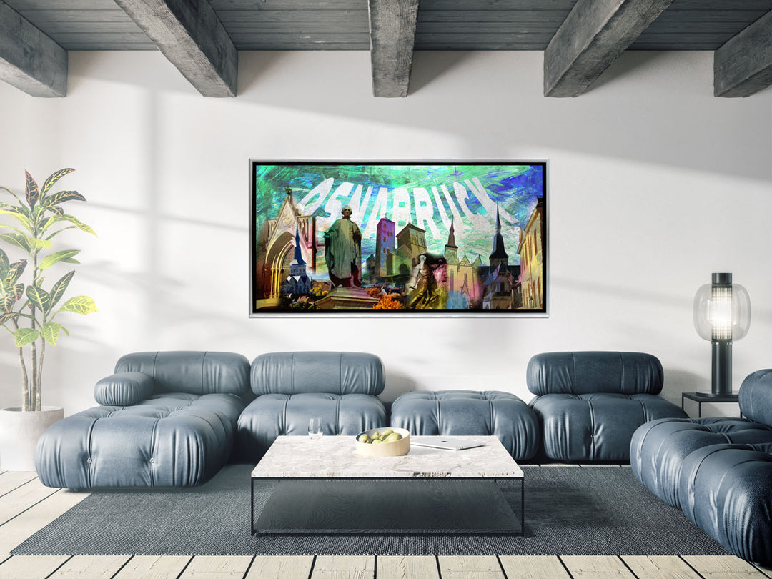 Ölfarbe Osnabrück Collage