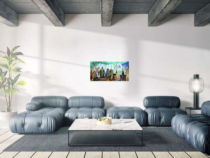 Ölfarbe Osnabrück Collage