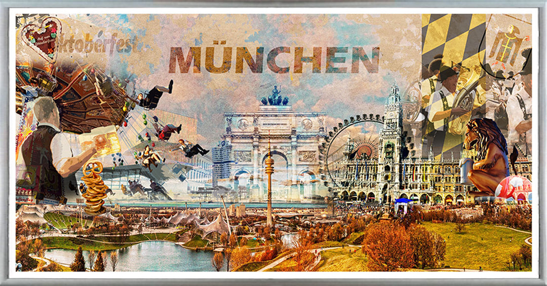 Oktober München Collage