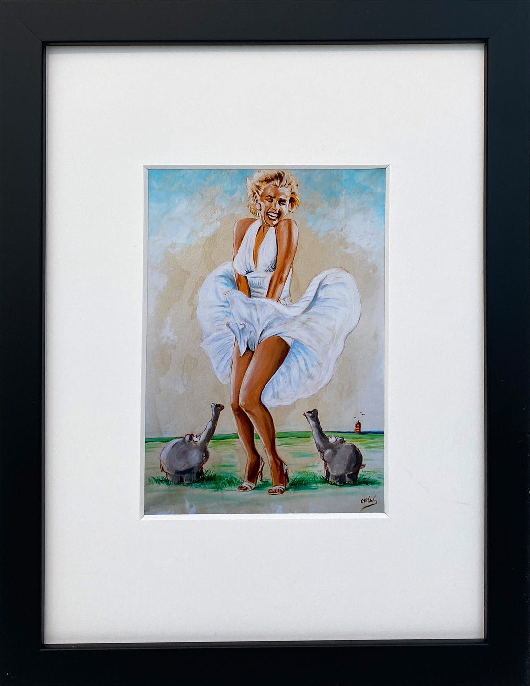 "Friesenföhn (Ostfriesischer Föhn)" | Otto Waalkes Miniprint