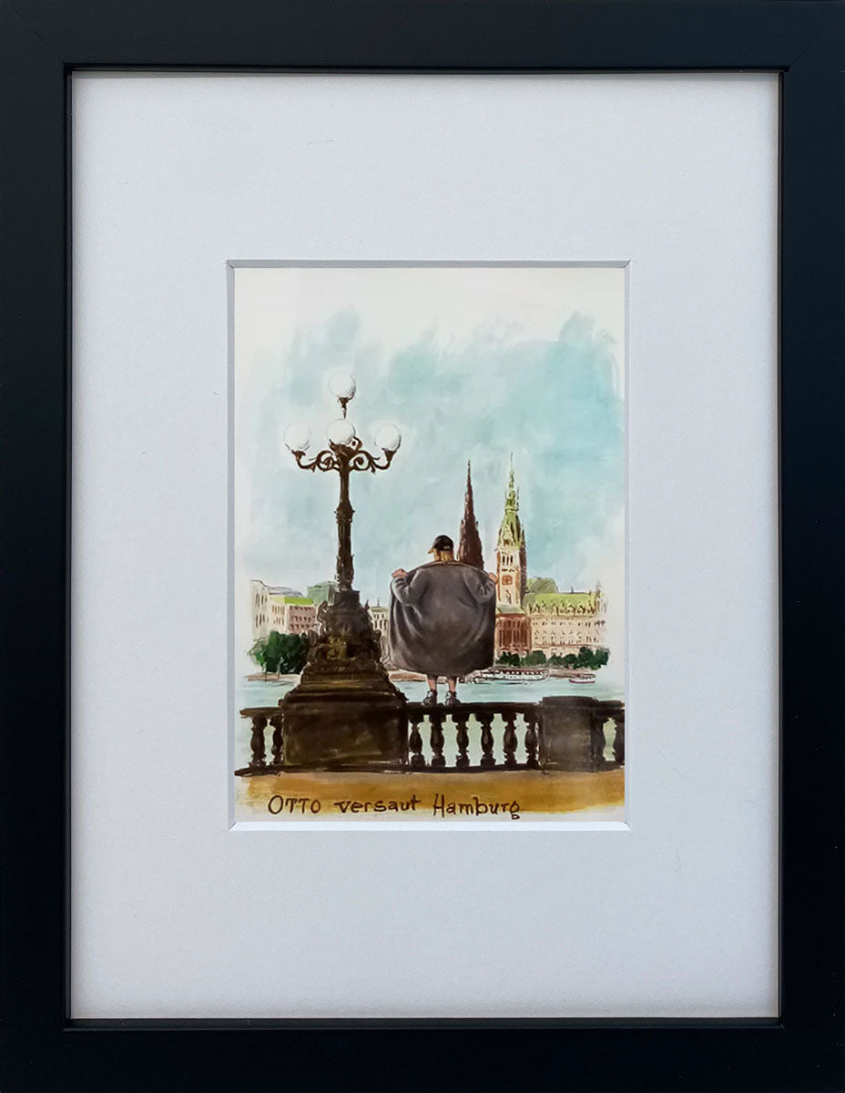 "Otto versaut Hamburg" | Otto Waalkes Miniprint