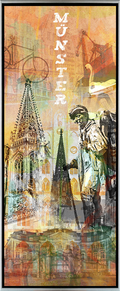 Sunset Münster Collage