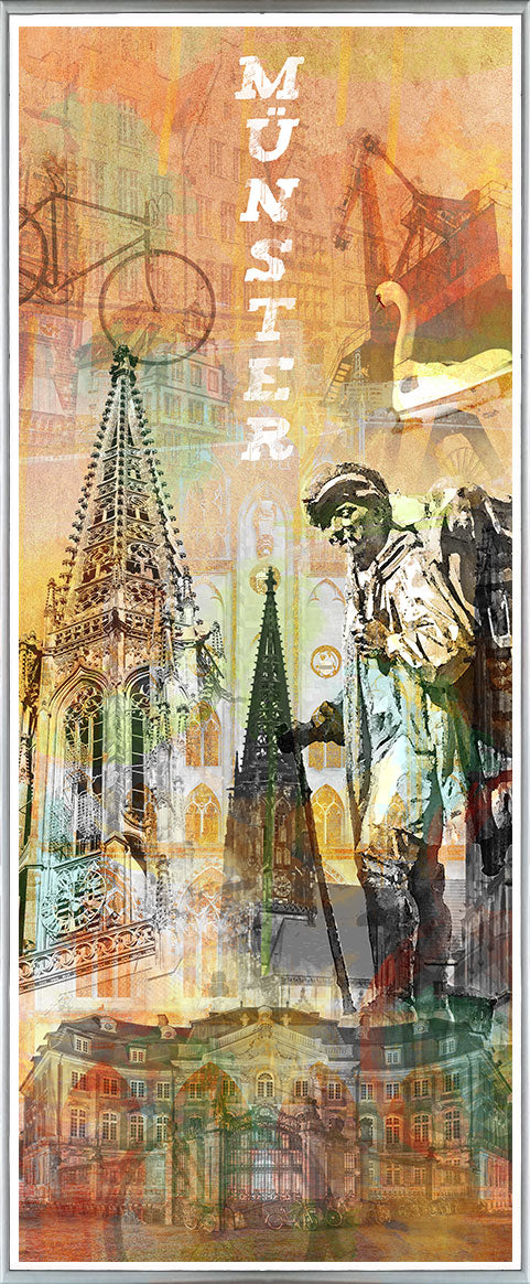 Sunset Münster Collage